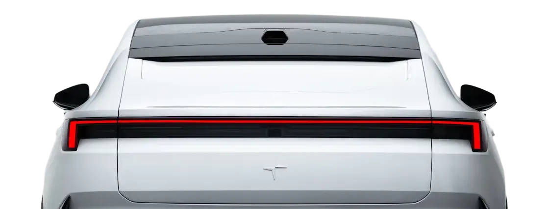Visuel arrière de la nouvelle Polestar 4